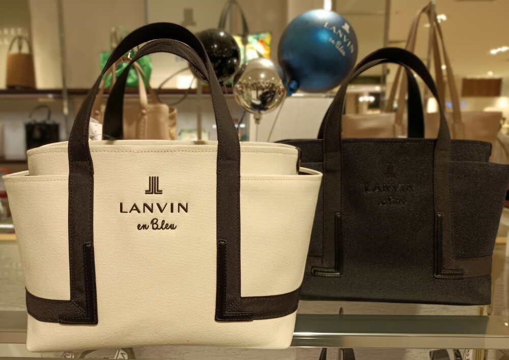 ランバン オン ブルー トートバック クタクタ 